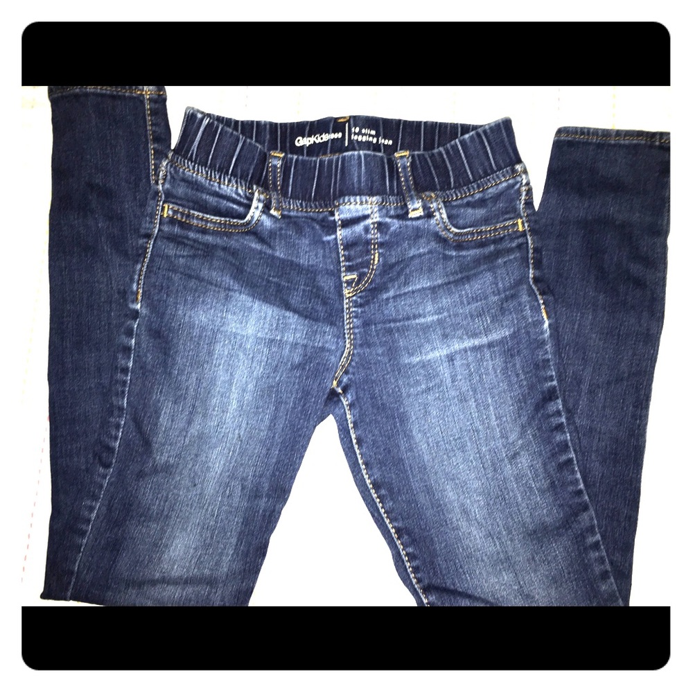 “Gap Kids” girls skinny jegging stretch jeans